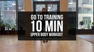 10 MIN UPPER BODY WORKOUT - Back & Arms // With Equipment | Sandra FIT