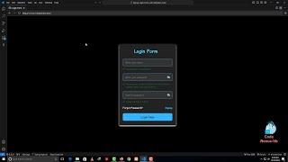 CODE NEXUS | login form using HTML, CSS and JS