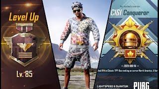 EP140: Level Up ⬆️ 85 + Conqueror C1S1 Special Video - PUBG Mobile