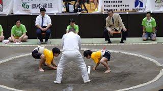 Wanpaku sumo opens to girls for first time