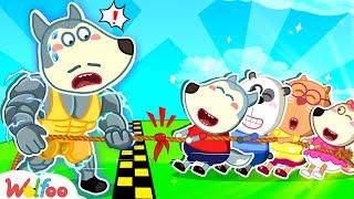 Tug of War Challenge with Wolfoo  Teamwork Wins! Wolfoo Funny Stories for Kids | Wolfoo Channel