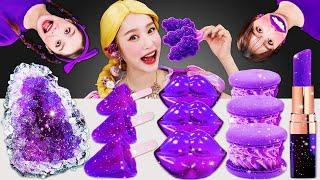 Purple Food Dessert Party Mukbang보라색 음식 디저트 먹방 모음집JiniYum 지니얌 먹방