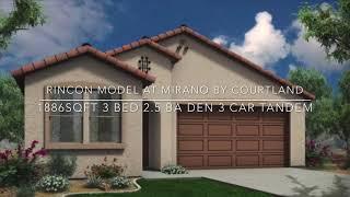 Rincon Model at Mirano by Courtland Communities- Surprise, AZ