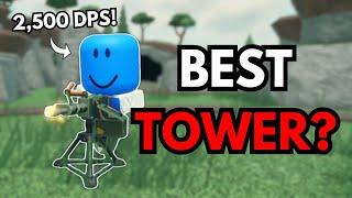 THE NEW GATLING GUN IS BROKEN! | STRONGEST TOWER EVER? - Tower Defense Simulator (UPDATE)