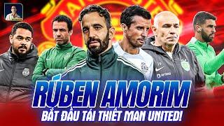 AMORIM ĐÃ CÓ ĐỦ TRỢ LÝ CẬP BẾN MAN UNITED, CÔNG CUỘC TÁI THIẾT QUỶ ĐỎ CHÍNH THỨC BẮT ĐẦU!