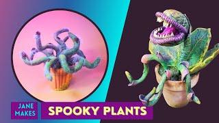 How I Made Spooky Versions of My Favourite Houseplants 