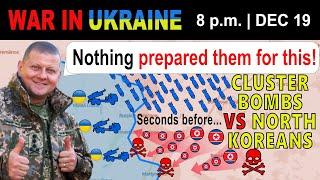 19 Dec: CRAZY! North Koreans OBLITERATED IN SECONDS with Cluster Munitions! | War in Ukraine