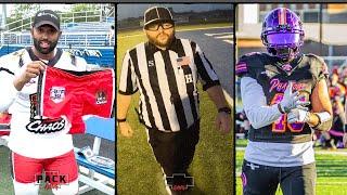 The Ref Called Me Slow As WHAT? - WILD Football Vlog - POV & Mic'd Up