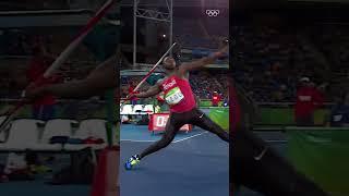 Julius Yego's medal winning throw!  #shorts