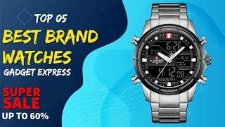 Top 05 Best Men's Brand Watch from Aliexpress || Gadget Express