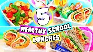 5 DIY EASY SCHOOL LUNCH IDEAS! YUMMY LUNCH IDEAS FOR SCHOOL!