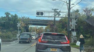 Goin through Chapel Ave Railroad Crossing with a car with a graffiti with Deedee from Dexter’s Lab!