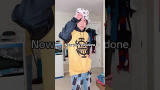 Getting Into My Budget Law Cosplay (Anime Dakimakura Pillow)