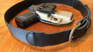 High Threat Concealment Belt and G19 IWB Holster