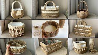 9 AMAZING JUTE IDEAS 2024 / Easy Home decoration and Organization Ideas / DIY