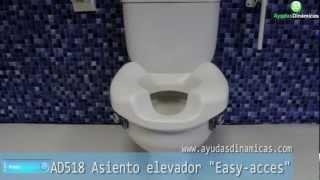 Asiento elevador w.c. e inodoro 'Easy-Acces' Ayudas Dinámicas AD518