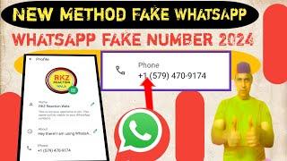 How to make fake WhatsApp account with fake number || fake WhatsApp number || fake WhatsApp account