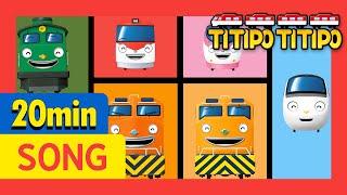 [BEST] Titipo Songs(20min) | Baby Wheels | The Titipo song | The Wheels choir | Titipo Titipo