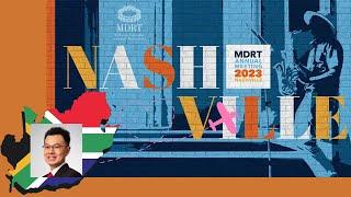 MDRT - From South Africa to Nashville Annual Meeting, June 2023