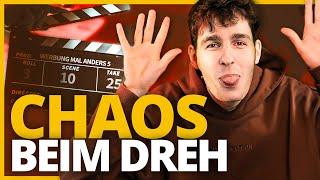 Pures CHAOS beim DREH 