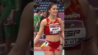 Beautiful Spanish Sprinter Wins #beautiful #athletics #trackandfield