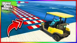 GTA 5 STUNT PARKOUR RACE