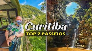 TOP 7 MELHORES PASSEIOS EM CURITIBA E ARREDORES COM TREM PARA MORRETES, BURACO DO PADRE E PARQUES