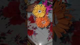 Paper flower  #flower #trending #diy #viralvideo #viralvideo #ytshorts #youtube #craft #shortvideo