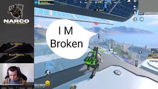 CoD Narco Meets With Broken In Random Match Then This Happen | Broken In CoD Narco Lobby