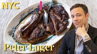 Peter Luger is NOT Overrated. Dining at the Legendary NYC Steakhouse