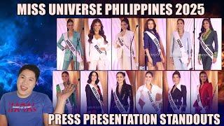 Miss Universe Philippines 2025 | Press Presentation Standouts (Top 12)