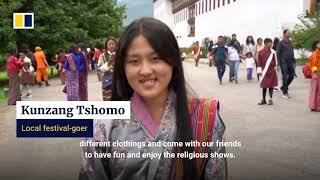 Bhutan's Colorful Festival :   Thimphu Tshechu