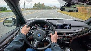 2018 BMW X5 xDrive35i - Rainy POV Test Drive (Binaural Audio)