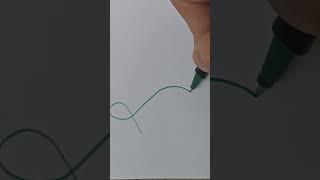 how to write (s) in calligraphy!! #shorts #handwriting #learning #pen #calligraphy #art #beautiful