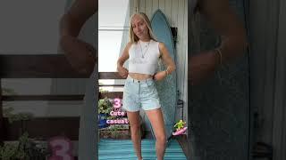 SURFER GIRL OUTFITS‍️ #surfergirl #surfers #surfgirl #surflife #beachvibes