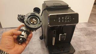 Philips EP2220 Saeco grinder does not rotate Repair and troubleshooting.  Grinder repair not working