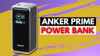 Anker Prime Power Bank - Charge Your Laptop & Phone Simultaneously!