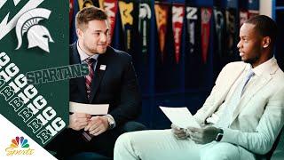 Michigan State's J.D. Duplain and Tre Mosley discuss Spartans traditions | NBC Sports