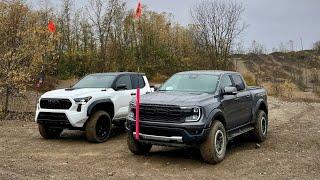 2024 Toyota Tacoma TRD Pro vs. Ranger Raptor - POV Off Road Comparison