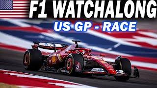  F1 Watchalong - US GP - RACE - with Commentary & Timings