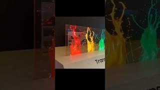 Samsung's transparent MicroLED screens at CES 2024 #shorts