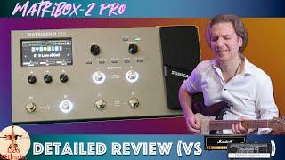 Matribox 2 PRO: Demo and Review (vs Real Soldano SLO 100 and Marshall JCM 800)