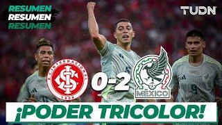 HIGHLIGHTS | Inter Porto Alegre 0-2 México | Amistoso Internacional 2025 | TUDNACE8EB02623B03762B