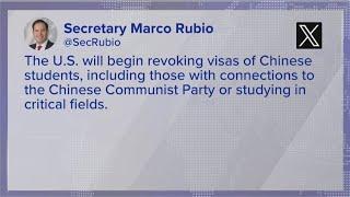 Rubio says US will revoke visas of Chinese students with CCP ties | On Balance