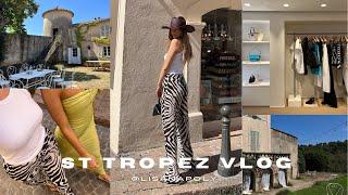 St-Tropez vlog : Wine tasting and trying on Jacquemus dresses