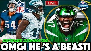 WOW! Nakobe Dean BEAST MODE! Jeremiah Trotter Jr. FIRST TEAM Reps!  | Mekhi Becton Injured 