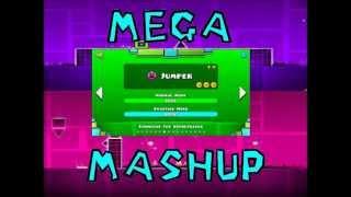 Polarjumper Maddness- A MEGA Geometry Dash mashup