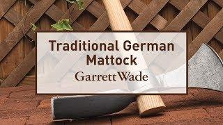 Garrett Wade Traditional German Mattock
