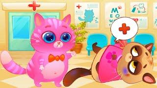 Little Kitten Cat Bubbu Educational Games - Play Fun Cute Kitten Pet Care Gameplay  for kids ios