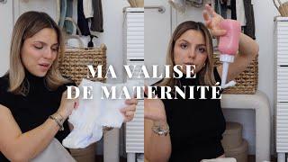 MA VALISE DE MATERNITÉ + SAC SALLE DE NAISSANCE ! (BEBE & MAMAN)